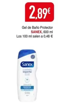 Sanex - Gel De Bano Protector