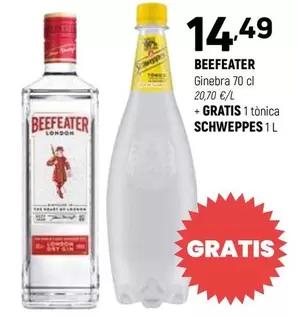 Beefeater - Ginebra + Gratis