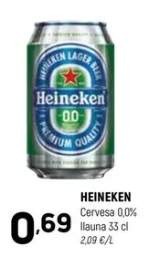 Heineken - Cervesa 0,0% Llauna