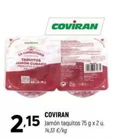 coviran - Jamon Taquitos
