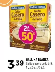 Gallina Blanca - Caldo Casero Pollo Brik