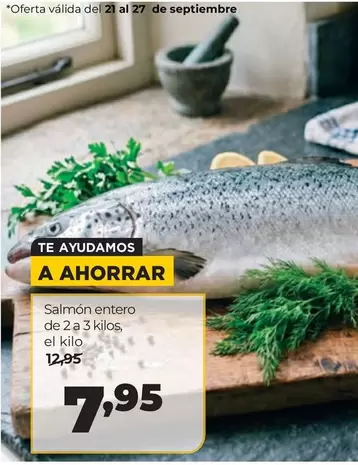 Salmón Entero De 2 A 3 Kilos