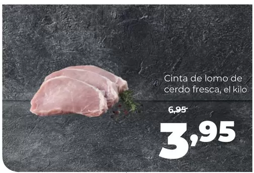 Cinta De Lomo De Cerdo Fresca
