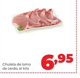 Chuleta De Lomo De Cerdo