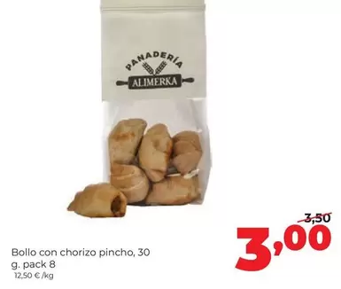 Alimerka - Bollo Con Chorizo Pincho