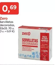Zero - Servilletas Decoradas