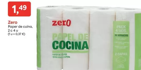 Zero - Paper De Cuina