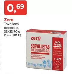 Zero - Tovallons Decorats