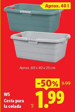 W5 - Cesta Para La Colada