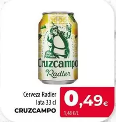 Cruzcampo - Cerveza Radler