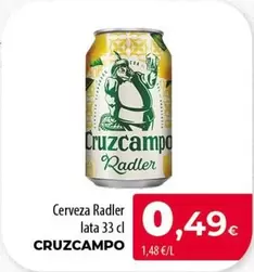 Cruzcampo - Cerveza Radler