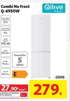 Qilive - Combi No Frost Q-6950W