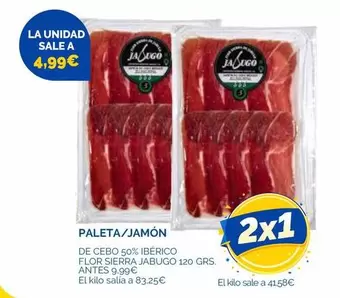 Flor - Paleta/jamón