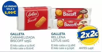 Lotus - Galleta Caramelizada Biscoff