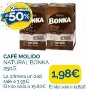 Nestlé - Café Molido Natural Bonka