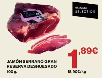 Serrano - Jamón Gran Reserva Deshuesado