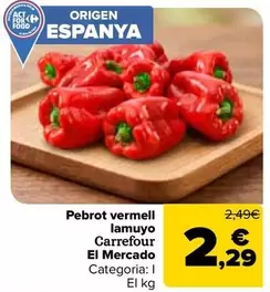 carrefour - Pebrot vermell lamuyo