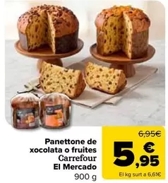 carrefour - Panettone De Xocolata O Fruites