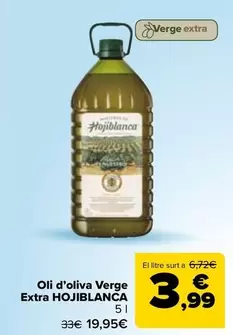 Hojiblanca - oli d'oliva verge extra