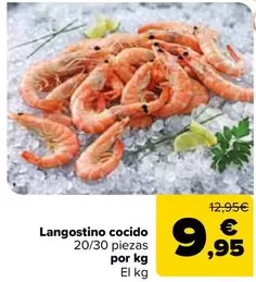 Langostino Cocido