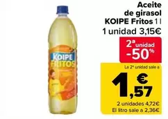 Koipe - Aceite De Girasol Fritos