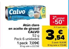 Calvo - Atun Claro En Aceite De Girasol