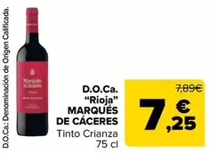 Marqués de Cáceres - D.O.Ca. "Rioja"