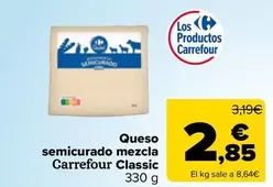 carrefour - Queso Semicurado Mezcla Classic