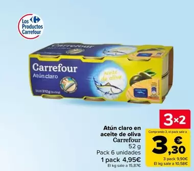 carrefour - Atun Claro En Aceite De Oliva