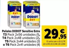 Dodot - Panales Sensitive Extra