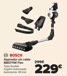 Bosch - Aspirador Sin Cable BBS711W Flex