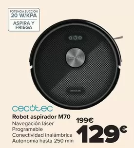 Cecotec - Robot Aspirador M70