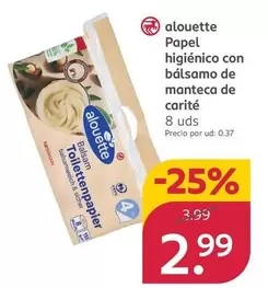 Rossmann - Alouette Papel Higiénico Con Bálsamo De Manteca
