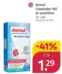 Rossmann - Domol Limpiador Wc En Pastillas