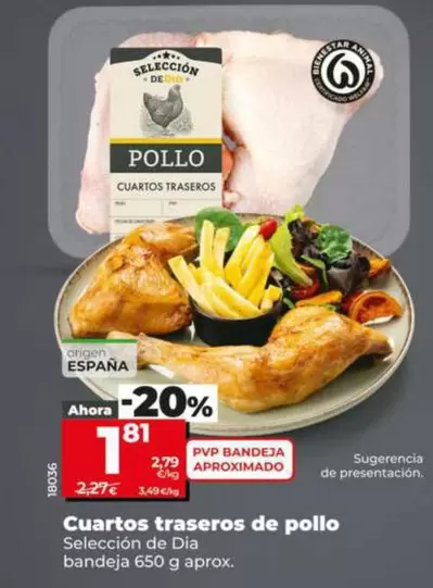Seleccion De Dia - Cuartos Traseros De Pollo