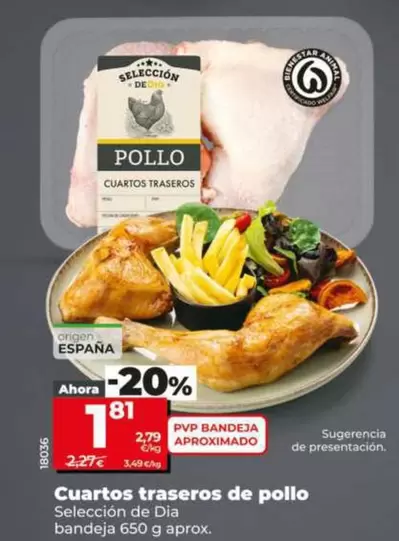 Seleccion De Dia - Cuartos Traseros De Pollo