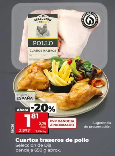 Seleccion De Dia - Cuartos Traseros De Pollo