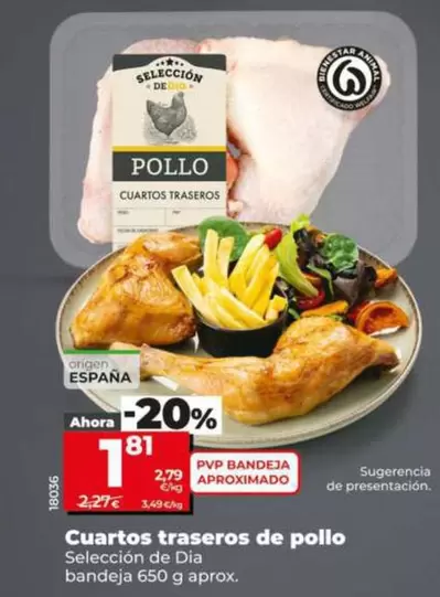 Seleccion De Dia - Cuartos Traseros De Pollo