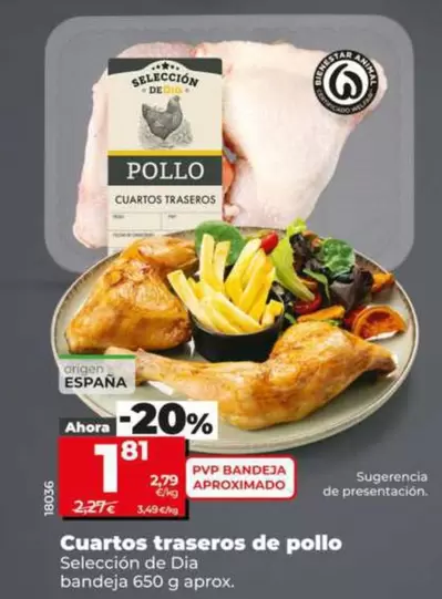 Seleccion De Dia - Cuartos Traseros De Pollo