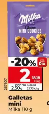 Milka - Galletas Mini