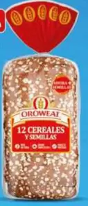 Oroweat - Pan De Molde 12 Cereales Y Semillas