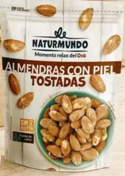 Dia Naturmundo - Almendras Con Piel Tostadas