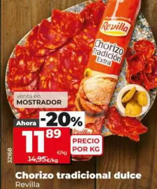 Revilla - Chorizo Tradicional Dulce