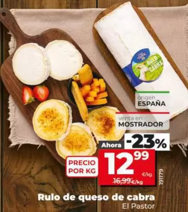 El Pastor - Rulo De Queso De Cabra
