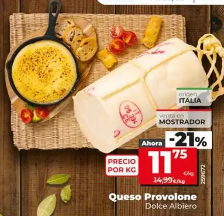 Dolce Albiero - Queso Provolone