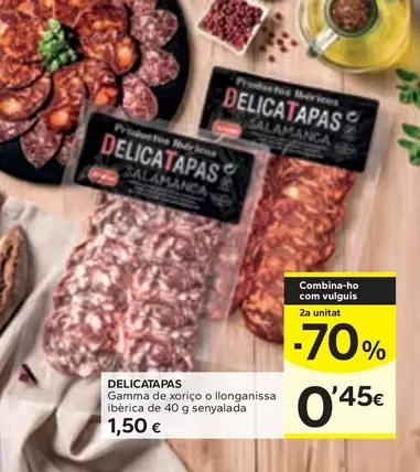Iglesias - Delicatapas Gamma De Xoriço O Llonganissa Ibèrica