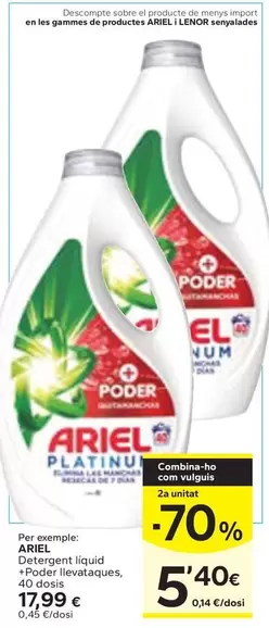 Ariel - +Poder Detergent Líquid