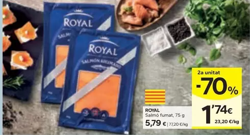 Royal - Salmó Fumat