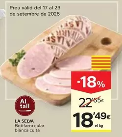 La Selva - Botifarra Cular Blanca Cuita