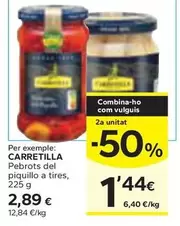 Carretilla - Pebrots Del Piquillo A Tires